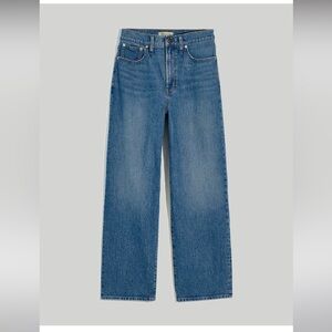 Madewell Cresslow Wash Perfect Vintage Wide Leg Crop Jean